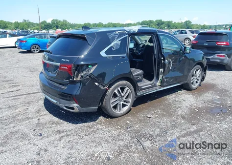 2017 Acura Mdx Advance Entertainment Pkgs z USA, uszkodzony, nr VIN 5FRYD4H9XHB030734